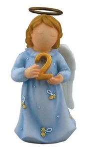 Aufwachsen Alter 2 Terraklo blau Kleid Schutzengel, 2,5 cm - Bild 1 von 2