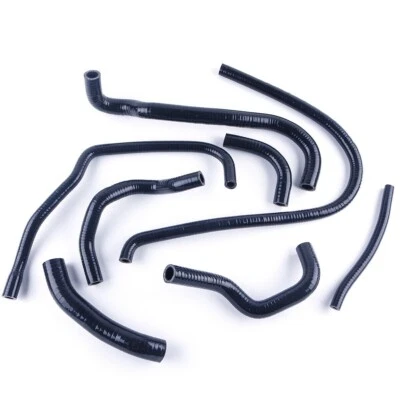 Manguera de radiador de silicona para Suzuki Marauder VZ1600 2004/Boulevard M95 2005 y negra Foto 1 de 4