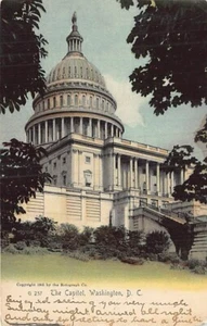 Postal Washington DC: El Capitolio, antigua UDB publicada 1906 - Imagen 1 de 2
