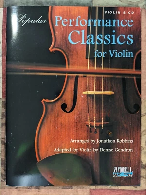 Popular Performance Classics for Violin Includes CD "emerging violinist" Level - Image 1 of 4