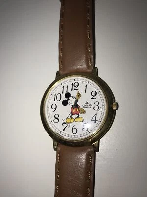 Reloj de cuarzo Lorus Mickey Mouse V501-0A20 vintage para hombre Foto 1 de 4