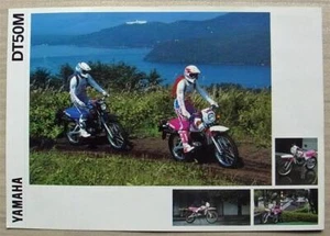 YAMAHA DT50M MOTORCYCLE Sales Brochure c1992 #LIT-3MC-0107012-92E - Picture 1 of 2