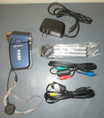 Aiptek 720P HD DV Camcorder W/ Battery Tested Works - Image 1 of 4