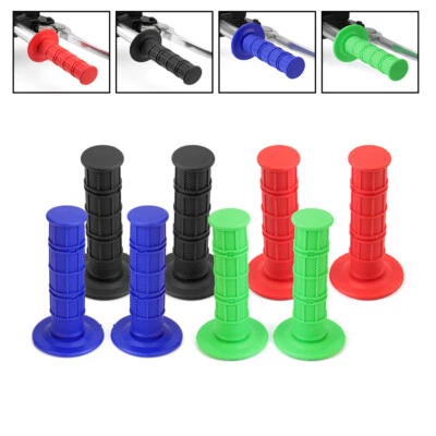 Anti-Slip Handlebar Grips Covers for SUZUKI DRZ400 250 DR125/200/250 RM RMZ450 - Image 1 of 4