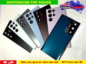New Back Rear Cover Housing For SAMSUNG GALAXY S22 Ultra 5G, with Camera Lens - Picture 1 of 15