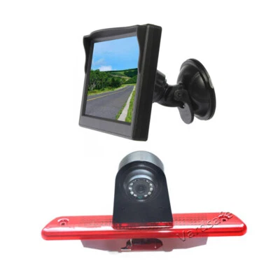 Reverse Camera &Suction Cup Rear View Monitor for Citroen Jumpy Peugeot Expert - Image 1 of 4