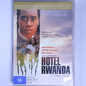 Hotel Rwanda (DVD, 2004) Don Cheadle, Joaquin Phoenix - Drama History Biography - Picture 1 of 6
