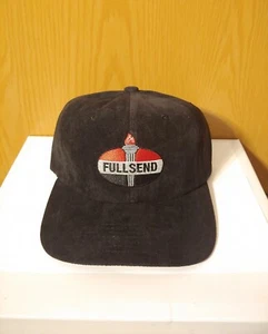 Full Send Nelk Boys Hat Adjustable Snapback Hat Cap New Torch Hat Black RARE - Picture 1 of 4