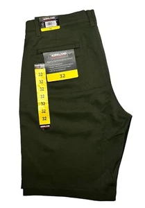 Short de performance homme signature Kirkland vert foncé confort taille stretch UPF 50 - Photo 1/5
