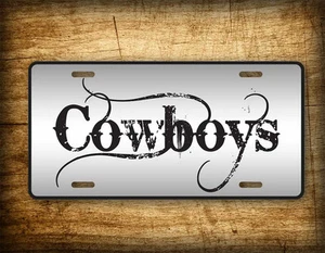Placa de licencia de vaqueros ~ Dallas Cowboys Football Team NFL ~ vaquera de rodeo - Imagen 1 de 5