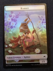 Rabbit / Finch Formation Token - Foil - BLB - MTG - NM Unplayed - EN - 0003/0006 - Picture 1 of 2