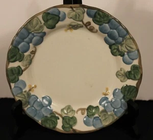 Poppy Trail by Metlox Sculptured Grape 7.5" Salad Plate - Picture 1 of 2