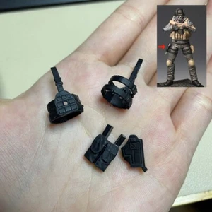 1/18 Black Leg Halters Holster For DIY 3.75" Action Figure Accessory Joytoy - Picture 1 of 10