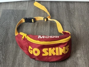 Vintage WASHINGTON REDSKINS / Mobil Bauchtasche GO SKINS Gürteltasche Commanders - Bild 1 von 9