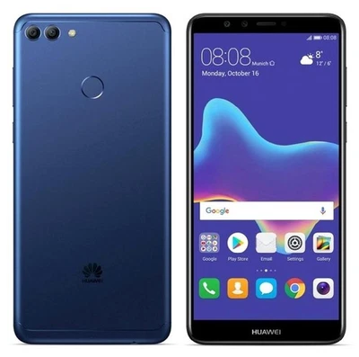 Huawei Y9 2018 FLA-L21 Blau 32GB/3GB LTE DualSim Android Smartphone NEU - Bild 1 von 2