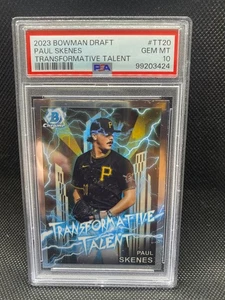 Bowman Chrome Draft 2023 talento trasformativo Paul Skenes PSA 10 - Foto 1 di 2