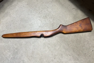 SPRINGFIELD STEVENS 84C .22  WOODSTOCK BUTTSTOCK OLD MODEL  CRACKED - Image 1 of 4