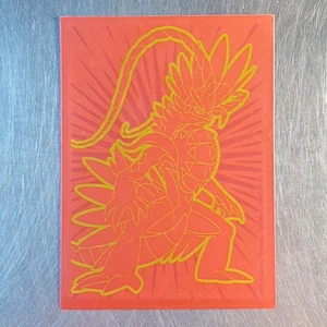 2023 Pokemon TCG Red Gold Card Sleeve - Picture 1 of 2