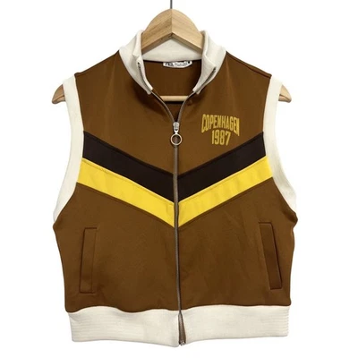 Zara Unisex Copenhagen 1987 Vest Stylish Vintage Look Size S - Image 1 of 3