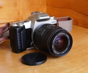Pentax ZX MZ-50 35mm Film Camera w/ 28- 90mm Zoom Tested, Working G. Cond KE #2 - Bild 1 von 7