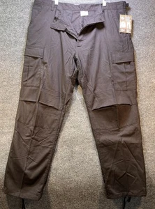 Rothco BDU Pants Mens XL Black Tactical Cargo Military Combat Ripstop Cotton - Picture 1 of 10