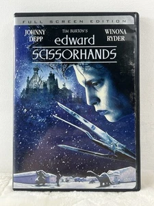 Edward Scissorhands [DVD] Full Screen 10th Anniversary Edition - DVD - VERY GOOD - Picture 1 of 10