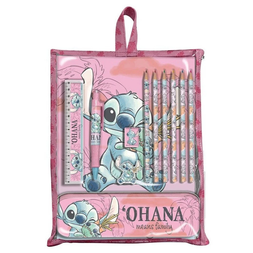 Disney Lilo und Stitch Cheeky Schreibwarenset mit Halter - Bild 1 von 1
