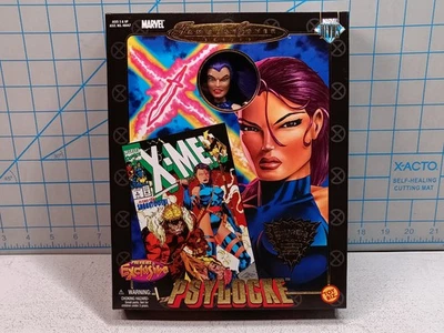 Figura de acción Marvel Famous Cover Series Psylocke, ToyBiz 2000 Foto 1 de 4