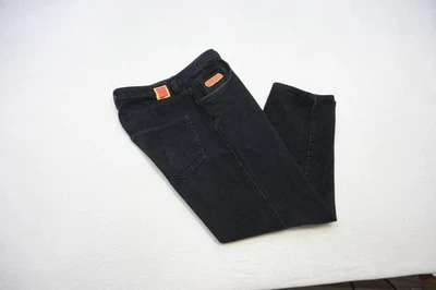 VTG Empyre Corduroy Dress Pants Black Flat Front Mens Size 30 x 28 - Image 1 of 4