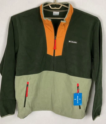Columbia Mens Sequoia Grove Half Zip Fleece Pullover Sz 2XL 56x29” New - Image 1 of 4