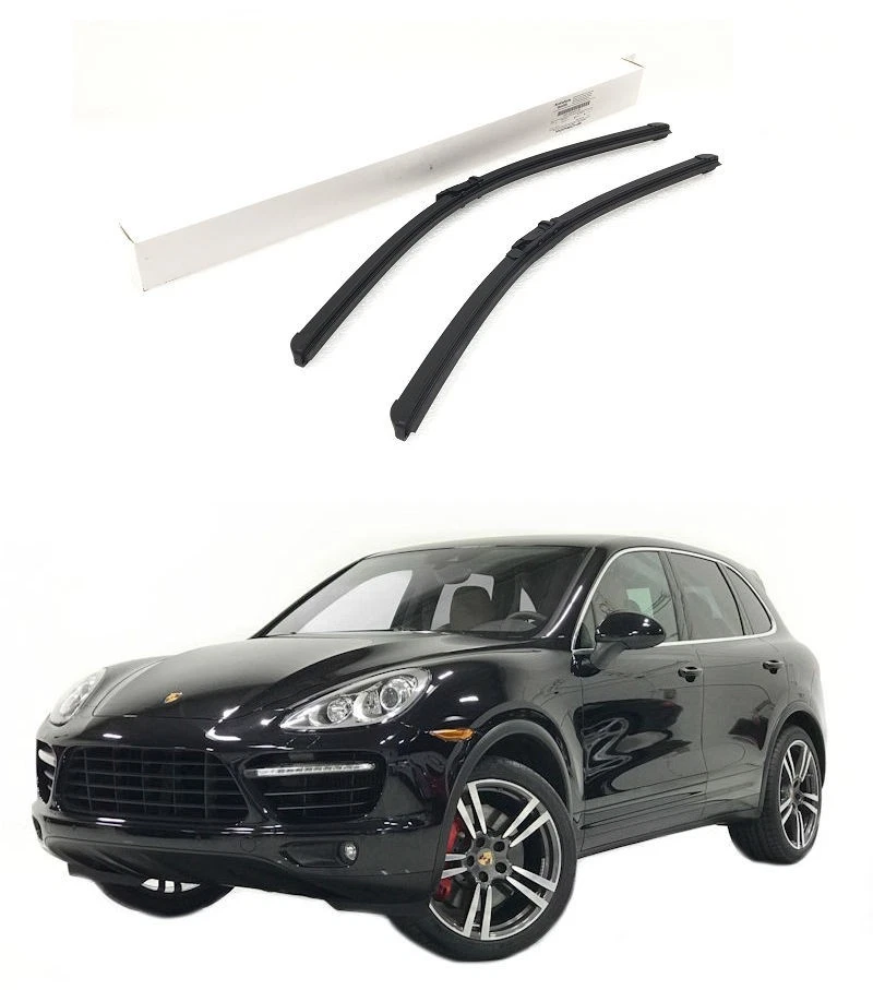 Juego de escobillas limpiaparabrisas delanteras originales Porsche Cayenne 2011-2018 95862893901 Foto 1 de 1