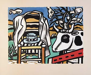 Fernand Leger"La Chaise,"Lithograph signed in plate, from Galerie Maeght - Picture 1 of 1