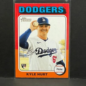2024 Topps Heritage High Number #609 Kyle Hurt, Los Angeles Dodgers RC - Picture 1 of 2