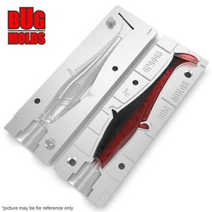 Bait DIY Fishing Mold Soft Plastic Baits Lure Plastisol Bass Y-Catfish - Picture 1 of 3