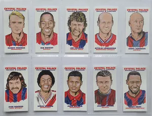 CRYSTAL PALACE FC LEGENDS HEROES & LEGENDS COLLECTABLE CARD SET. - Picture 1 of 1