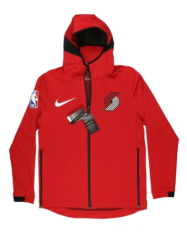 NIKE Portland Trail Blazers On-Court Therma Flex Showtime Full-Zip Hoodie 3XL Cover
