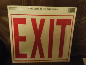 HY-KO PROD Glow Exit Sign, 10" x 12" (EE-3) - Picture 1 of 1