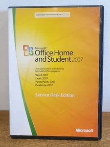 Microsoft Office Home And Student 2007 - Service Desk Edition inc product key - Photo 1/6