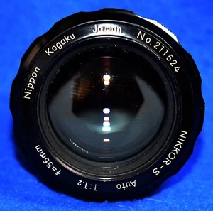 NIKKOR 50MM F:1.2 Rare 1968-69 Solid F.Mount Nikkor C.U. sét und kapuze dabei! - Bild 1 von 12