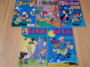 Rolf Kauka ́s Fix + Foxi 18. Año - Lote 5 cómics de 1970 - Imagen 1 de 3