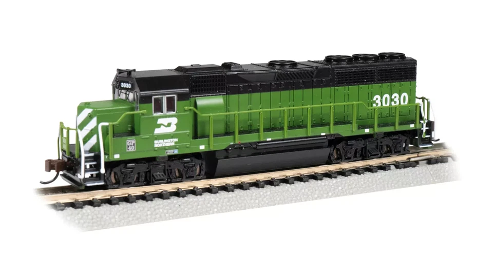 Bachmann 66360 N BN EMD GP40 Diesel Locomotive - DCC and Sound #3030 - Image 1 of 1