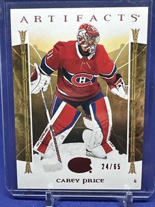 2022-23 Carey Price Upper Deck Artifacts /65 #102
