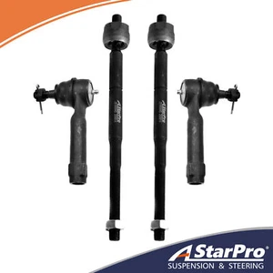 4pcs Front inner Outer Tie Rod Ends For Dodge Caliber Jeep Compass Patriot - Picture 1 of 6