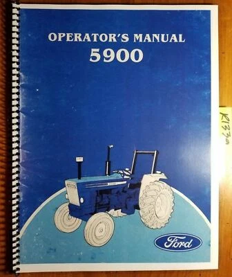 Ford 5900 Tractor 1985-88 Owner's Operator's Manual SE 4410 2/85 42590010 - Image 1 of 4