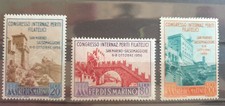 San Marino 1956 Congresso internaz. dei periti filatelici MNH** - serie completa