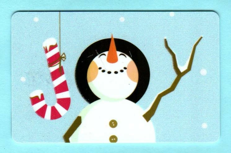 INDIGO ( Canada ) Snowman 2014 Gift Card ( $0 )   - Image 1 of 1