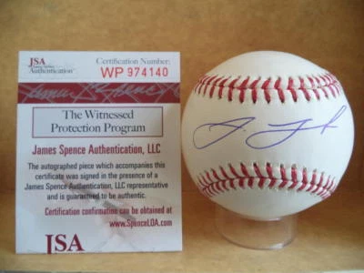 JAKE LAMB ARIZONA DIAMONDBACKS SIGNED AUTOGRAPHED M.L. BASEBALL JSA WP974140 - Image 1 of 3