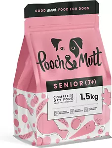 Pooch & Mutt Dry Dog Food (Grain Free), Chicken & Superfood Blend, 1.5Kg - Picture 1 of 12