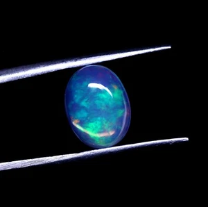 Color Fuego Arco Iris Natural Sin Tratar Juego Ópalo Etíope Tamaño 10x7x4 mm- 1,70 Ct - Imagen 1 de 4