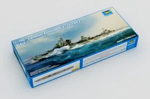 Trumpeter 5791 German Zerstorer Z-37 Destroyer Model Kit 1:700 Neu in OVP Free Shipping - Bild 1 von 8